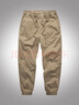 AK ARMY男士休闲长裤春秋季新款工装束脚男阿美咔叽美式复古水洗哈伦裤子 卡其色 XL 实拍图