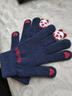 雪茜曼手套女冬季防寒保暖女生手套加厚加绒毛线手套防风可爱触屏手套 实拍图
