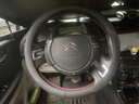 Ewitgo汽车方向盘套纳帕皮防滑吸汗夏季超薄透气四季适用车把套D形圆形  【圆形】雪铁龙C5爱丽舍C6世嘉C4L云逸C3L 实拍图