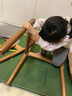 风叶青青北欧实木书桌电脑桌简约现代家用学生写字台卧室书房简易办公桌 胡桃色单桌+牛角椅（升级版） 120cm*60cm*75cm双抽屉 实拍图