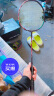 YONEX 尤尼克斯羽毛球拍yy弓箭11疾光天斧100日本产超轻全碳素专业比赛 天斧100T古红色 头重科技台湾产 实拍图