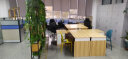 美宜德曼 电脑桌 1.6米L型右柜职员老板办公工位桌家用写字桌学习桌橡木色 实拍图