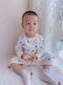 wua·wua婴儿衣服秋季宝宝睡袍夹棉防踢护肚夏季空调服睡衣睡袋秋冬连体衣 【四季 适宜20-28度】黄森林 100 实拍图