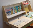 2平米（TWO SQUARE METERS） 2平米儿童学习桌椅套装实木学习桌儿童书桌学生写字桌梦境 梦境1.2米+博睿粉椅 晒单实拍图