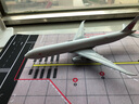 DOUBLE HORSES国航南航东航耐摔迷你玩具飞机模型空客380仿真合金客机场跑道 B777国航爱国号20cm（轮子可拆卸） 实拍图