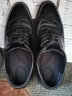 卡帝乐鳄鱼（CARTELO）男鞋英伦布洛克皮鞋男牛皮休闲潮流正装鞋9334 黑色 42 晒单实拍图