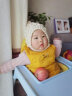 卡度熊 婴儿帽子秋冬宝宝帽子护耳帽毛线针织套头帽3-18个月（头围40-48cm） 公主帽-粉色 晒单实拍图