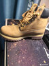 添柏岚（Timberland）踢不烂大黄靴男户外休闲经典牛皮防水马丁靴 10061 小麦色 7/40 实拍图