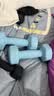 Ma fitness哑铃男士健身家用器材六角小哑铃5kg男生宿舍防锈纯铁4kg一对公斤 3KG*2只天空蓝-新手力量训练 蓝色 实拍图
