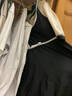 宜肤孕妇泳衣女大码遮肚保守显瘦连体裙式妈妈游泳衣 黑色 2XL 实拍图