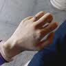 CRD克徕帝【现货闪发】钻戒女铂金钻石戒指订婚结婚戒指扭臂六爪 心花怒放【G0792E】 50分D-E色SI G0792E 实拍图