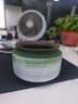 萌优优 多肉植物花盆创意时尚陶瓷花盆套装(不含绿植) 炫彩紫砂4个装 实拍图