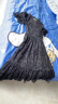 尚都比拉雪纺法式连衣裙夏季30一40岁中长款气质显瘦裙子 黑色 S 晒单实拍图