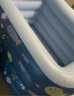梦多福婴儿游泳池家用大型儿童充气游泳池婴儿游泳桶可折叠宝宝海洋球池 深海蓝1.4M 四层款【尊享套装】 实拍图