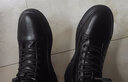 蜻蜓牌冬季断码特价马丁靴男真皮防滑雪地靴软底短靴加绒加厚高帮皮鞋男 黑色冬季加绒款 39 实拍图