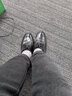 北欧图（BEIOUTU）皮鞋男商务休闲鞋英伦职场系带舒适男鞋子 9827 黑色 39 实拍图