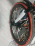 德国HITO品牌 22寸折叠自行车超轻便携折叠车碟刹 铝合金单车 男女成人禧玛诺变速公路车 黑红色一体轮 晒单实拍图
