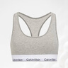 Calvin Klein内衣【明星同款摩登引力带】女士ck轻运动无钢圈工字美背背心文胸 020-椰青灰 M 推荐75B-85A 实拍图