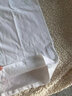 阿诺顿【纯棉四件】短袖t恤男士半截袖衫衣服男装夏季圆领宽松青年大码 格白+K灰+S黑+R白 XL 建议135-150斤 实拍图