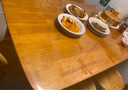 铭聚布艺（MINGJU）桌布软玻璃加厚PVC桌垫防水防油台布餐桌垫茶几垫(2.0mm)80*130cm 实拍图