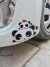 摩杰乐 汽车贴花划刮痕装饰遮挡创意贴纸电动车摩托车拉花车身个性贴画 趴趴熊 35CM【进口材质】 实拍图