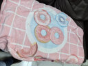 迪士尼（Disney）法兰绒毛毯子宝宝云毯办公室婴儿童午睡毯草莓熊140*100cm 实拍图