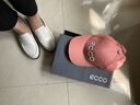 爱步（ECCO）【明星同款】乐福鞋女 百搭牛皮厚底粗跟英伦风单鞋女 摩登490013 石灰色49001301378 建议选小一码 39 （偏大，建议选小一码） 实拍图