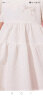 ASK JUNIOR女童连衣裙2024夏薄款中大童时尚泡泡袖纯色公主裙 白色 130  晒单实拍图