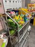 王星和月超市零食货架展示架便利店多层置物架收银台小食品架子移动陈列架 超市货架三层50cm黑【落地款】 实拍图