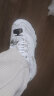 斯凯奇（Skechers）女鞋2024春季新款小白鞋十周年钻石款熊猫鞋厚底老爹鞋运动休闲鞋 白色/银色-WSL 37 晒单实拍图