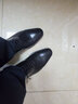 REGAL丽格T62B商务正装鞋三接头皮鞋缝制鞋婚鞋德比鞋男士皮鞋男 BJP(黑色/日本进口牛皮革) 37 实拍图