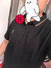 海澜之家短袖POLO衫男款凉感抗菌防螨翻领短袖男夏季 【中华龙】本白5B L 175/92A 推荐69-75kg 实拍图