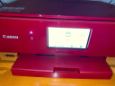 佳能（Canon） TS8380t无线家用商用小型彩色喷墨六色高清照片打印机复印扫描一体机 TS8380t红色 套餐三【可循环加墨墨盒+1套墨水】 实拍图