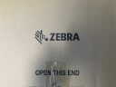 ZEBRA 斑马2100T斑马高粘环保铜版纸标签 50X30mm 1500张 实拍图