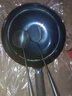 惠当家章丘炒锅铁锅炒锅燃气煤气灶炒菜锅无涂层老式家用圆底锅 镜面款32cm+锅盖+铁铲+铁勺 32cm 实拍图