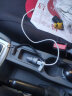 联想来酷 AUX车载蓝牙音频线5.1版USB蓝牙接收器适配器车载免提通话3.5mm普通音箱转无线蓝牙音响LKA1160 实拍图