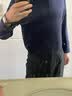 布先生秋季男士长袖T恤简约商务立领男装绵柔上衣BT10292 宝蓝 XL (180) 实拍图