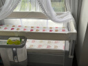 coolbaby婴儿床可调高度可移动拼接床多功能折叠新生儿宝宝床灰色基础款 晒单实拍图