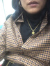 纯子兮品半高领打底衫女2024新款秋冬韩版修身内搭显瘦长袖t恤女打底上衣 黑色+咖啡 色 L建议105-120斤 实拍图