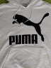彪马 PUMA 女子 生活系列 Classics Logo Hoody Regul 运动 卫衣 599197 02 彪马白 M码 （亚洲码） 实拍图