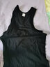 浪莎男士背心男100%纯棉夏季透气汗衫无袖弹力背心运动打底衫 黑色1+灰色1 L 实拍图