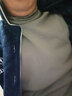 诚景高领一体绒加绒加厚打底衫男棉长袖冬秋衣上衣T恤内衣保暖卫衣男I 杏色加厚加绒 3XL 170-190身高155-170斤 实拍图