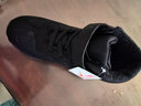双星老人鞋棉鞋男鞋秋冬季加绒保暖加厚中老年人冬款健步鞋软底中高帮休闲鞋爸爸鞋 BD0051 黑色 45 实拍图