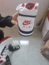NIKE耐克官方男鞋秋季运动鞋AIR FLIGHT 89气垫休闲鞋AJ4兄弟跑步鞋 白/黑/大学红/AJ4兄弟款 39 实拍图
