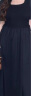 独束大码女装气质通勤衬衫连衣裙女夏装新款微胖mm简约中长款裙子 藏青色 L 晒单实拍图