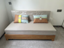圣兰森 实木沙发床 小户型可折叠推拉单人双人北欧客厅坐卧多功能两用床 环保椰棕款+储物箱 外径1.53米*2.0米 晒单实拍图