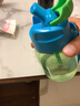 特百惠（Tupperware）水杯CC企鹅杯350ml嘟嘟杯迷你乐活 可爱带吸管便携防漏水杯子 cc苹果绿 350ml 实拍图