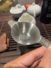 班意不锈钢茶漏套装过滤网茶叶过滤器茶滤功夫茶具配件茶隔滤茶器 清益304茶漏（小号） 实拍图