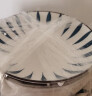 尚行知是 餐具碗碟套装网红陶瓷釉下彩餐具创意日式套装面碗家用陶瓷碗筷 【8英寸汤碗】千叶草 2件套 实拍图