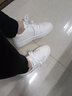 回力女鞋小白鞋女2024新款女鞋春夏季透气网鞋运动板鞋百搭休闲鞋子女 【皮面】9635白银 37 实拍图